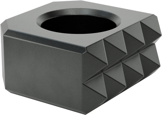 Yan Tutucu, İnce Tırtıklı, 1/2" Genişlik x 1/4" Yükseklik