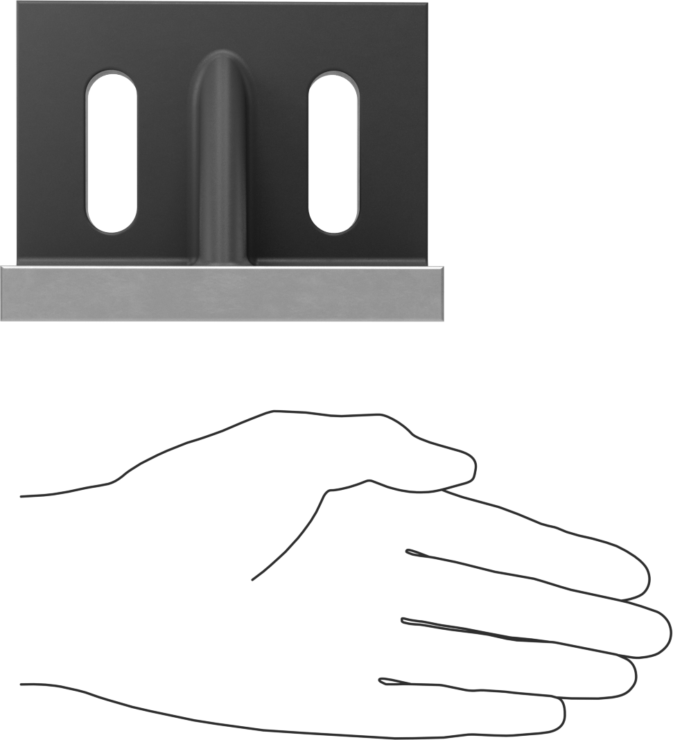 Yuvalı Sıkı Toleranslı Açılı Plaka, 3" Uzunluk x 4-1/2" Genişlik x 3-1/2" Yükseklik