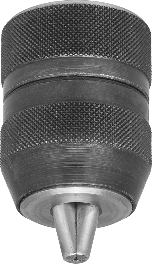 Anahtarsız Matkap Mandreni, Rohm #871063, 5/8"-16 Dişli Montaj, 1/8" ila 5/8" Uç Şaftı — 5⁄8"-16, Dişli, Anahtarsız