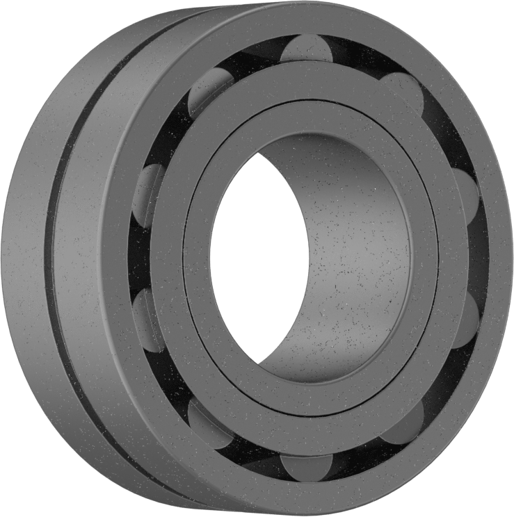 Küresel Masuralı Rulman, Anma Numarası, 22205, 25 mm Mil Çapı için