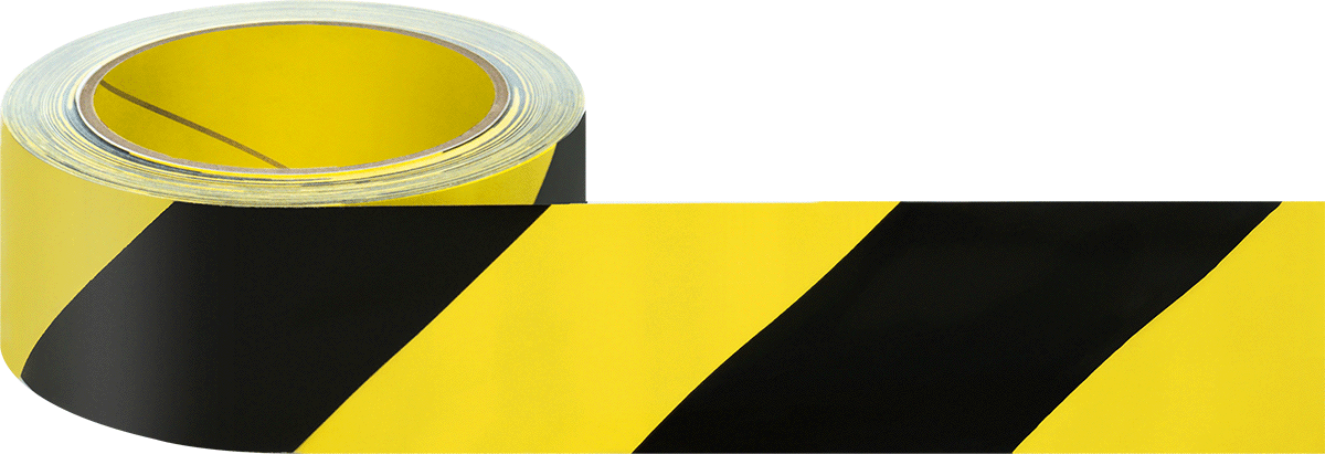 3M 5702 Zemin Bandı, Siyah/Sarı, 1" Genişlik, 108 Fit Uzunluk