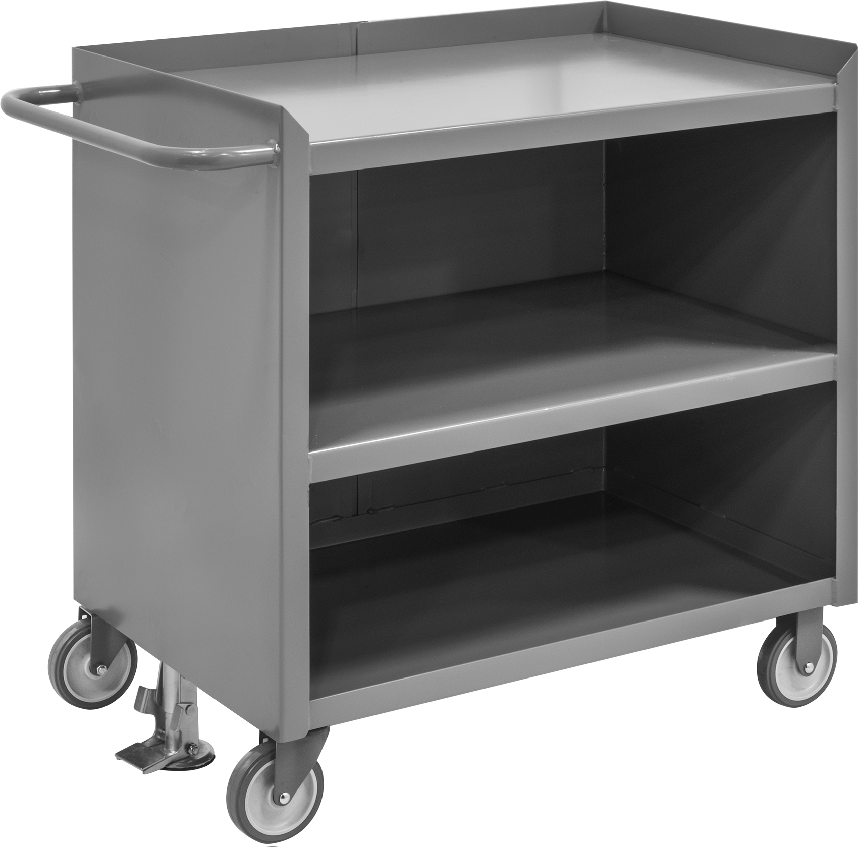 Steel Cart with Steel Top Shelf