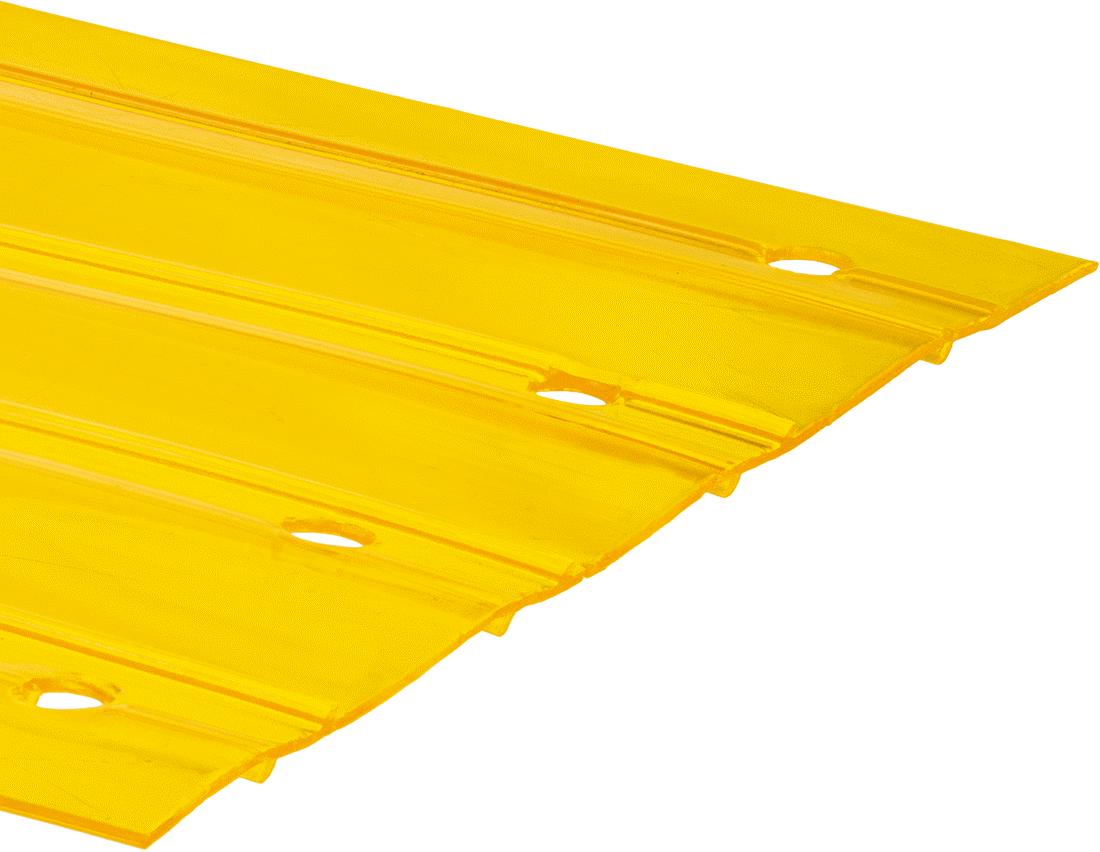 Böcek Kovucu Kapı Şeridi, 12" Genişlik x 0.12" Kalınlık x 7 Fit Uzunluk