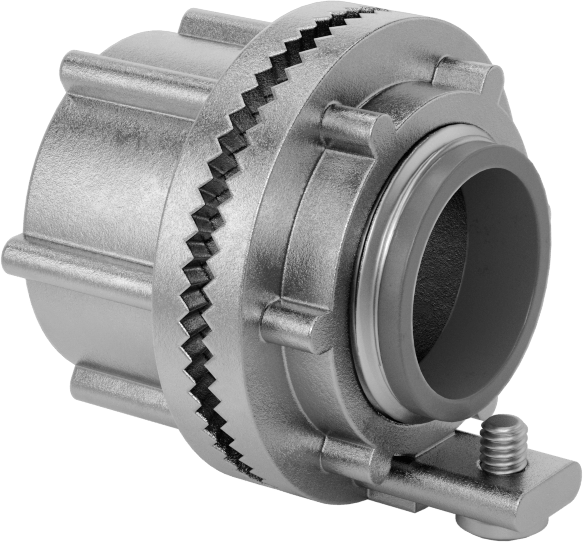 Sert Paslanmaz Çelik Kanal için 3/4 NPT Dişi - Erkek Adaptör — Adaptör, Konektör, 316 Stainless Steel, Stainless Steel, Düz