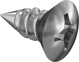 18-8 Paslanmaz Çelik Sac Metal için Oval Başlı Vidalar