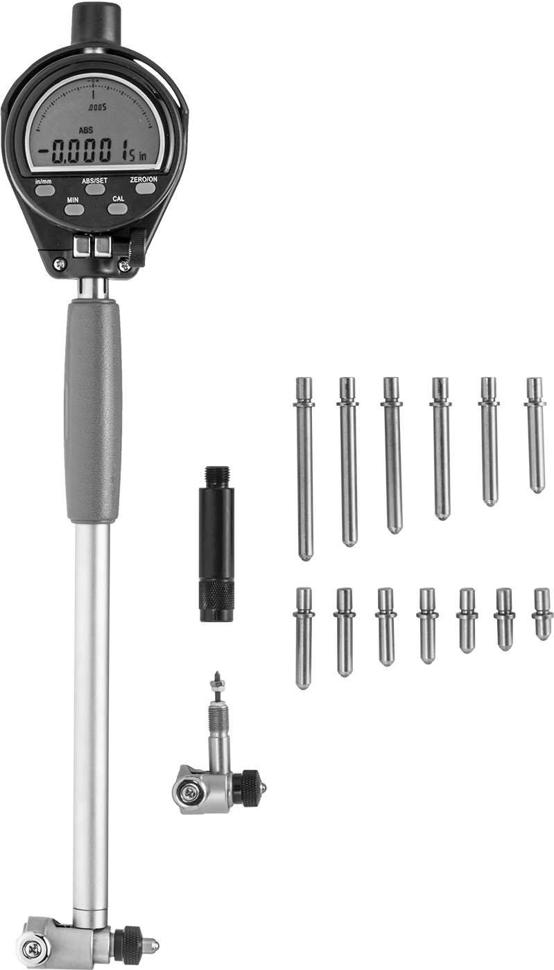 Elektronik İç Çap Komparatörü, 1.4" ila 6" Ölçüm Aralığı ile