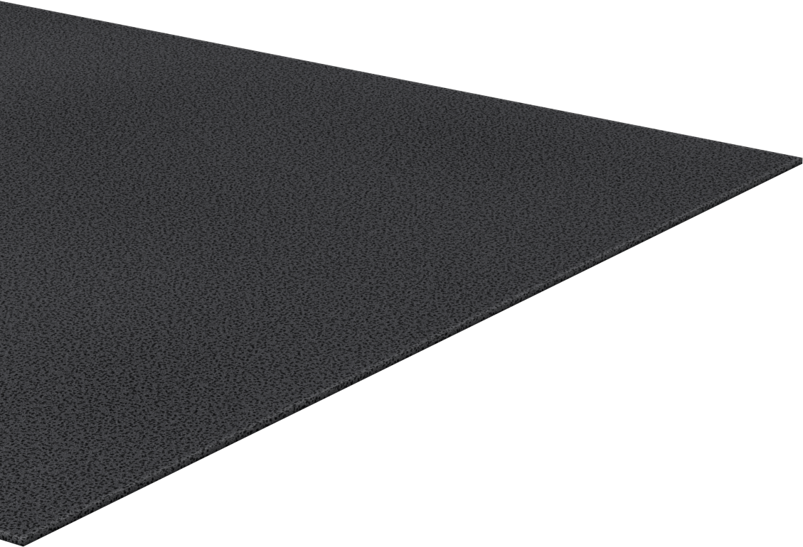 Çok Amaçlı Neopren Köpük Şerit, Yumuşak, 12" Genişlik, 1/16" Kalınlık, 24 inç Uzunluk