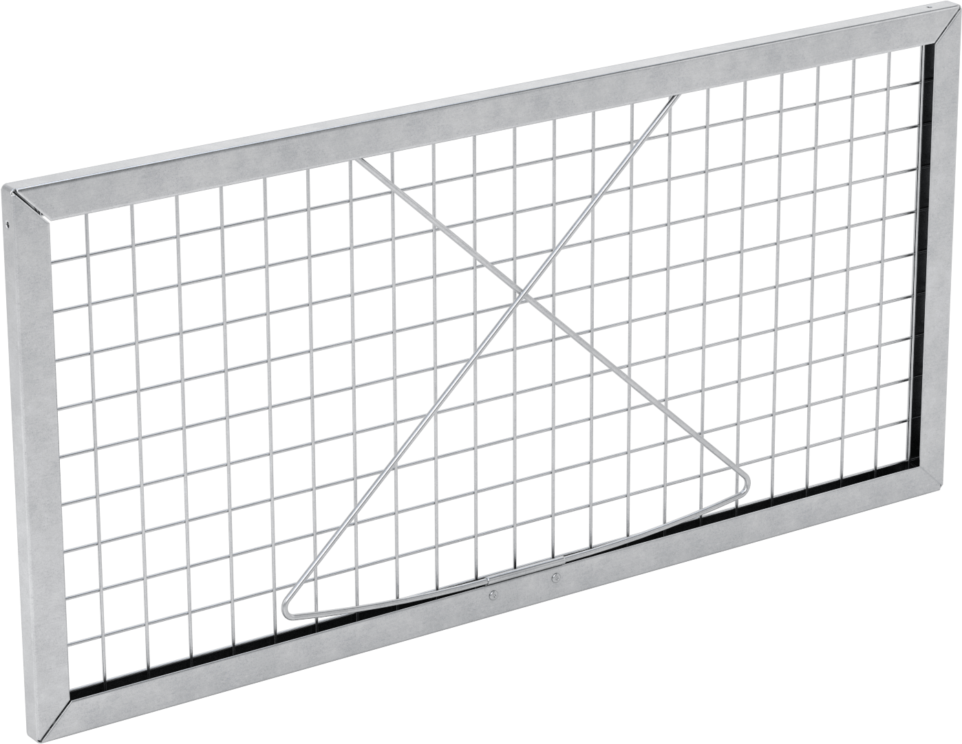 Ped ve Rulo Hava Filtresi Çerçevesi, 1/2" Filtre Kalınlığı ve 12 x 24 HVAC Filtre Anma Ölçüsü için
