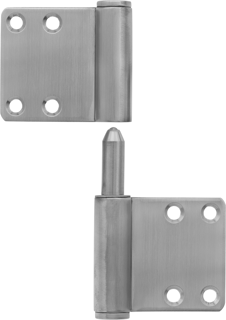 Gömme Montajlı Kaldırılabilir Menteşeler, 2" x 1-31/32" Kapı Kanadı