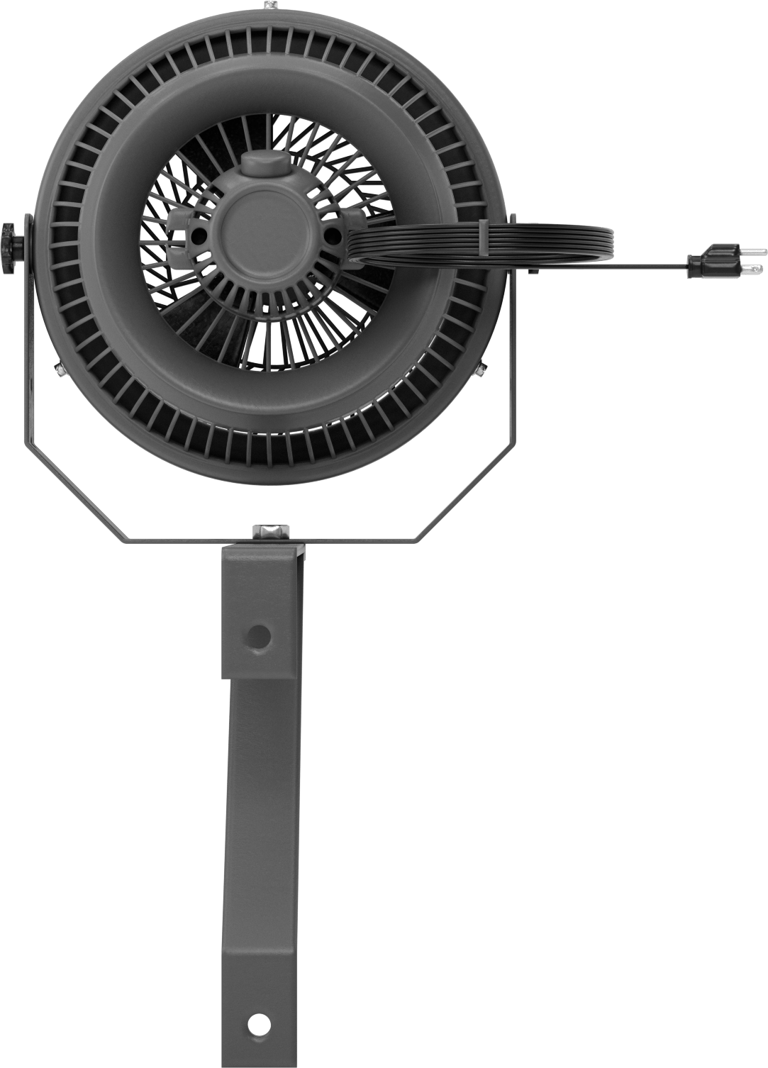Duvara Monte Jet-Stream Fan, 120V AC, 10" Bıçak Çapı