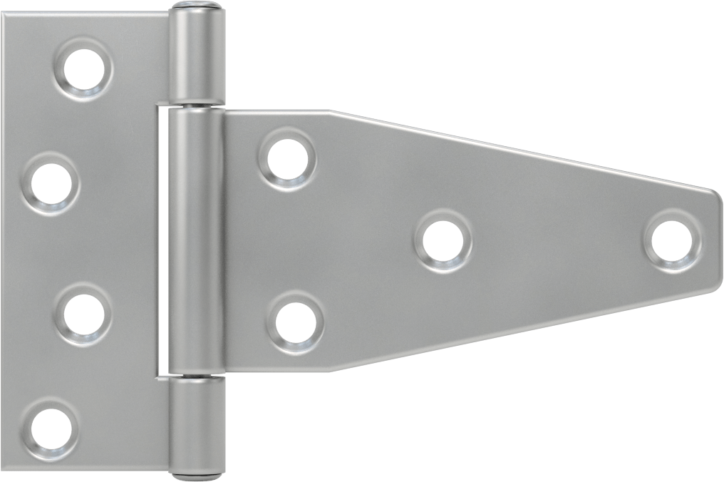 Mat 304 Paslanmaz Çelik Kayış Menteşe, 2" x 4" Kapı Kanadı, 3-1/2" x 1-1/2" Çerçeve Yaprağı