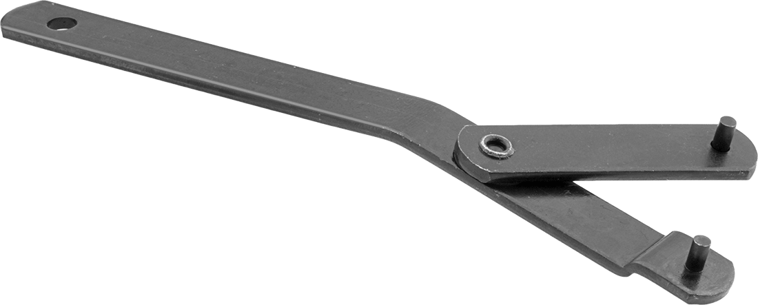 Yüzeydeki Delikler için Ayarlanabilir Pimli Anahtar, Sıkı Boşluklu, 3/4" ila 3-5/8" Çap için