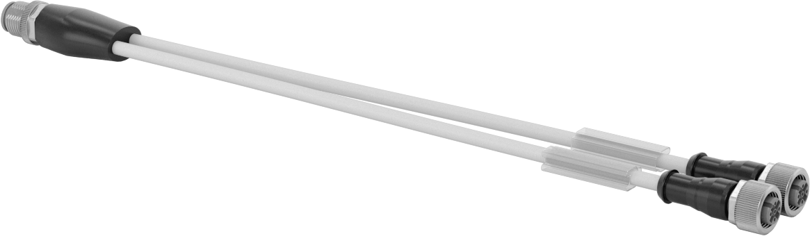 4-Pole Plug x 3-Pole Socket x 3-Pole Socket