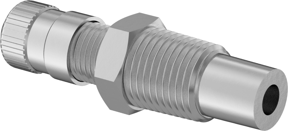 Pirinç Hava Doldurma Vanası, Nikel Kaplı, NPT x 7/16" Uzunluğunda Schrader, 200 PSI, 1-5/16" Uzunluk — Basınçlı Hava, Pirinç, 200 psi