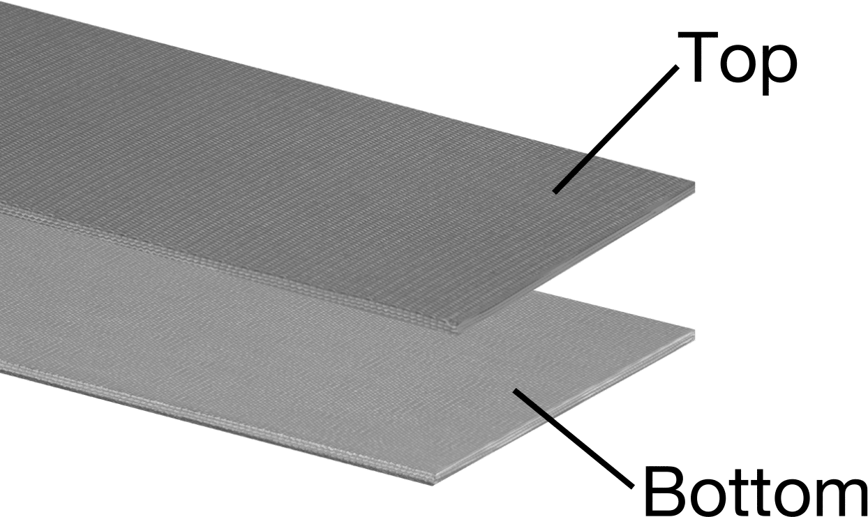 Bej Naylon Konveyör Bandı, Sürgülü Yataklı Konveyörler için, 0.120" Kalınlık — 0.120", Bej, Nylon, Plastic