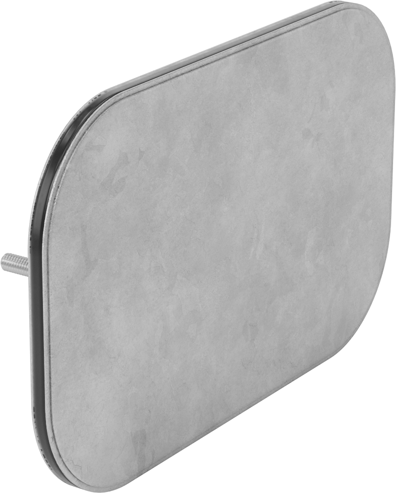Hızlı Açılır Erişim Paneli, 10" Yükseklik x 14" Genişlik Dikdörtgen Kanal için