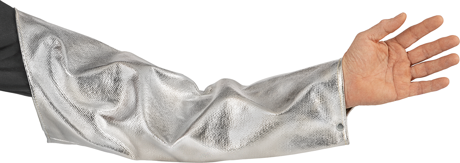 Isı Yansıtıcı Alüminize Kol Kollukları, Aramid/Fiberglas Kumaş
