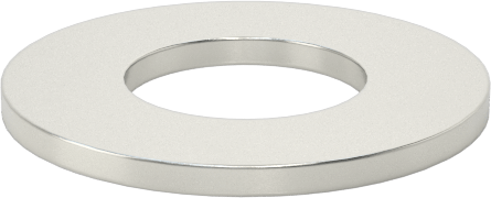 Karbon Çelik Şim, 0.5 mm Kalınlık, 4 mm İç Çap