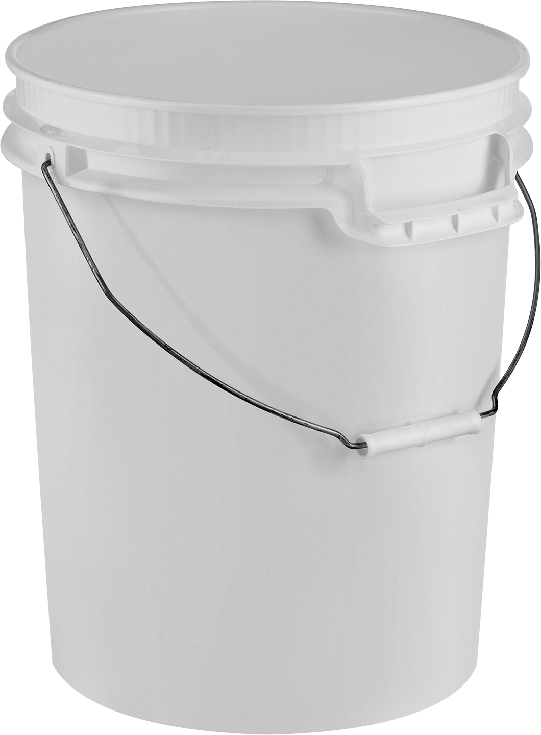 Saplı Kova, 5 Galon Kapasite — 5 gal., Yuvarlak, 11 3⁄4"