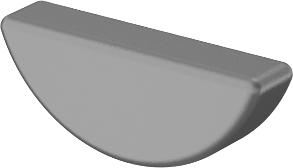 Woodruff Kamaları, 7 mm Kama Yuvası Çapı için, 1.5 mm Genişlik