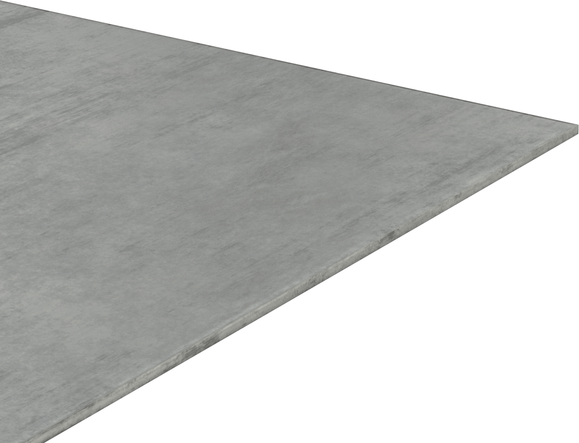 Hava Koşullarına Dayanıklı, Kaynaklanması Kolay A588 Alaşımlı Çelik, 3/16" Kalınlık, 24" x 24"