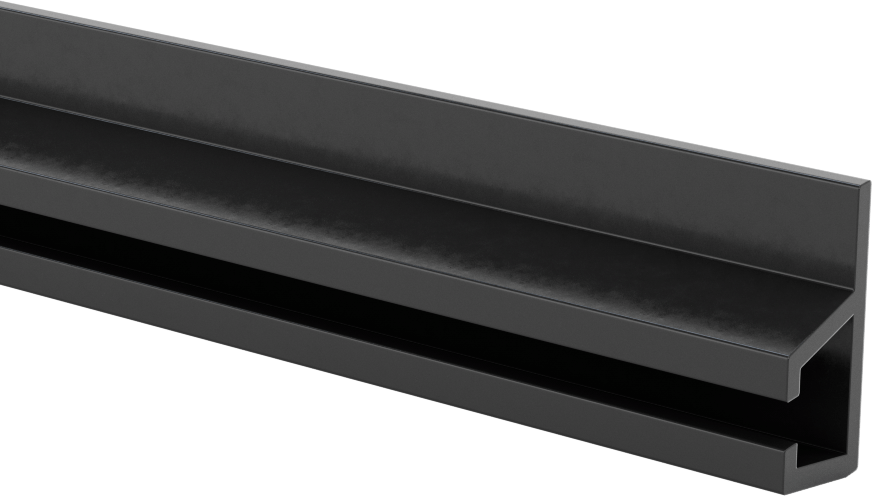 10 Fit Uzunluk x 1/2" Genişlik, Kolay Kesim Şerit Fırça için Cıvatalı Tutucu — Cıvatalı, 10 ft., Esnek