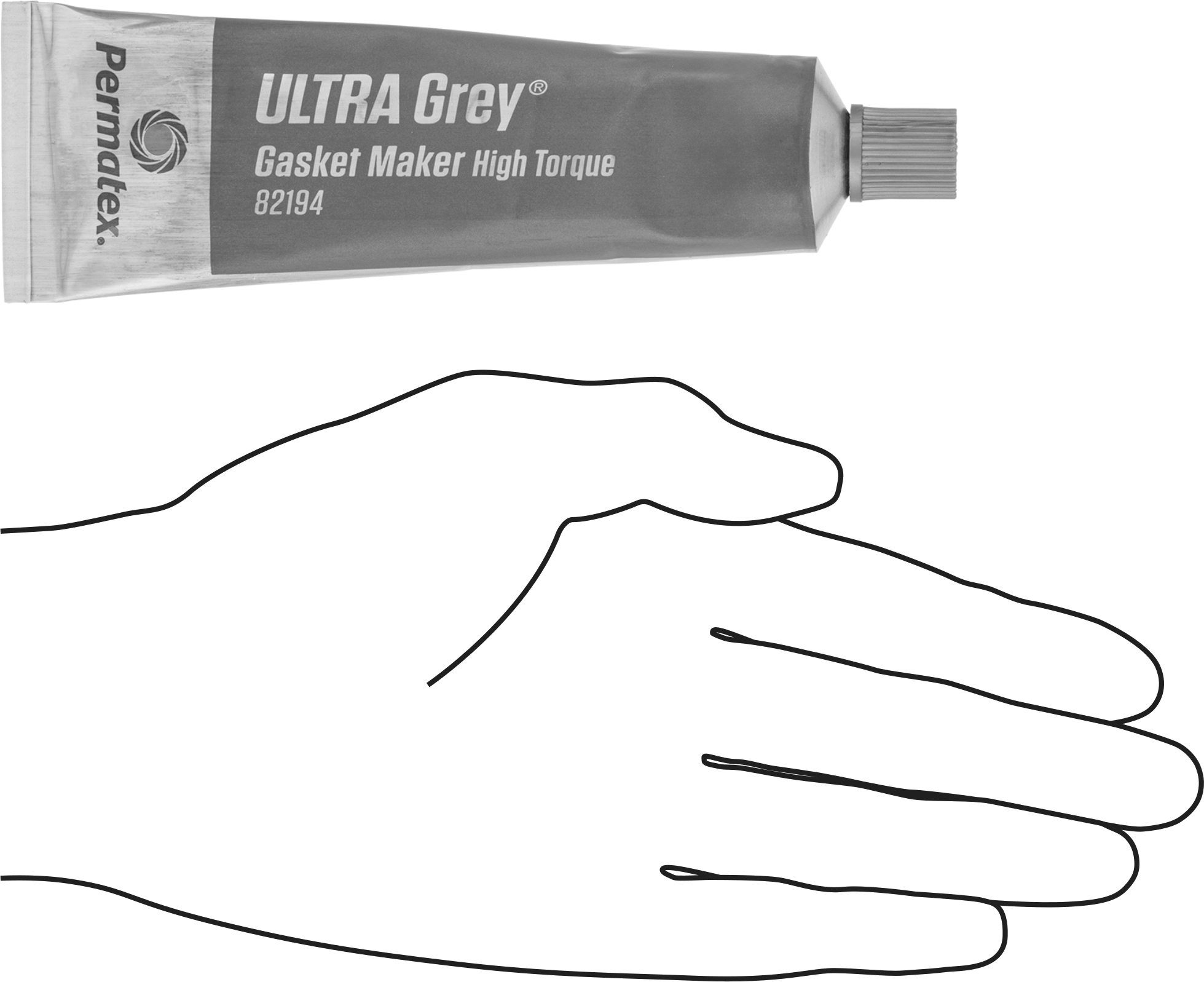 Sert Yağa Dayanıklı Conta Yapıcılar, Permatex 82194, 3.5 FL oz. Tüp