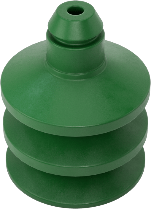 43.5 mm Çaplı Silikon Kauçuk Takmalı Vakum Vantuzu — Körükler, 43.50 mm, 4.60 mm