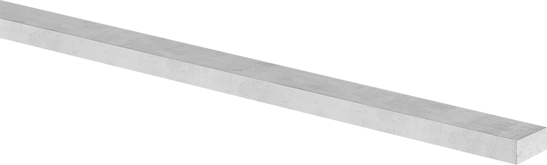 Yüksek Sıcaklık 309/310 Paslanmaz Çelik Çubuk, 1/4" Kalınlık, 1/2" Genişlik
