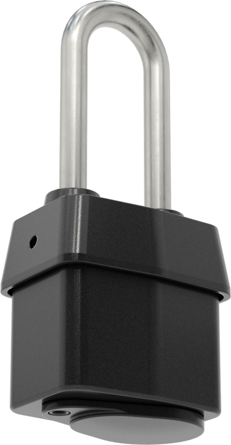 Lamine Çelik Gövdeli Hava Koşullarına Dayanıklı Asma Kilit, Ekstra Boşluklu, Master Lock 6121, #13G933'e Ayarlanmış