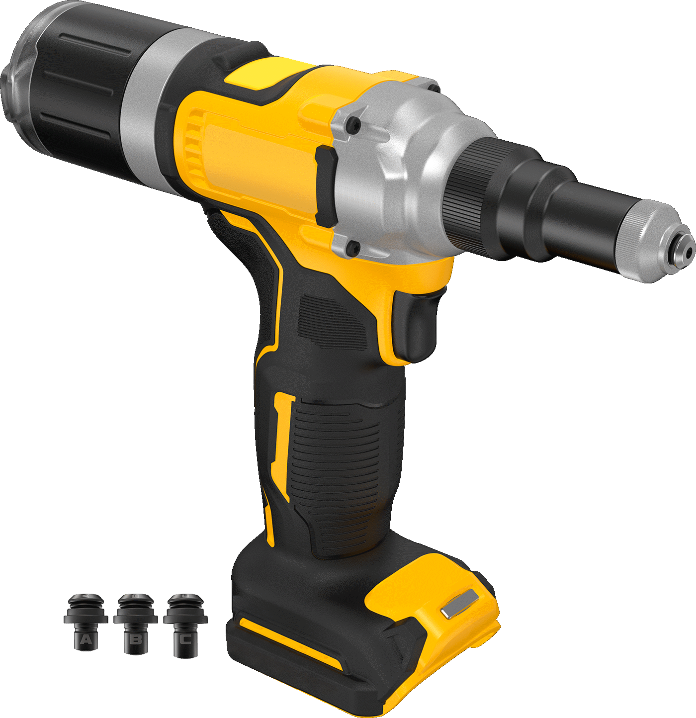 DeWalt DCF414 Pop Perçinler için Akülü Alet — Perde, 18-8 Stainless Steel, 316 Stainless Steel, Aluminum, Stainless Steel, Steel, 18-8 St…