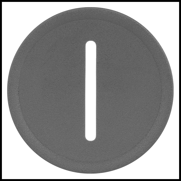 Metal 22 mm Panel Montajlı Basmalı Düğme Anahtarı, Yıkama, Anlık, SPST-NO, Dikey Hat