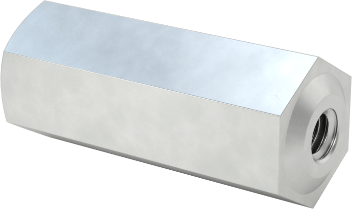 Lamelli Zımpara Çarkıyı için 1/4"-20 x 1/4"-20 Dişli Mil Deliği Adaptörü — Zımpara Kanatlı Diskleri, Tekerlekler ve Koniler için Taşlama…