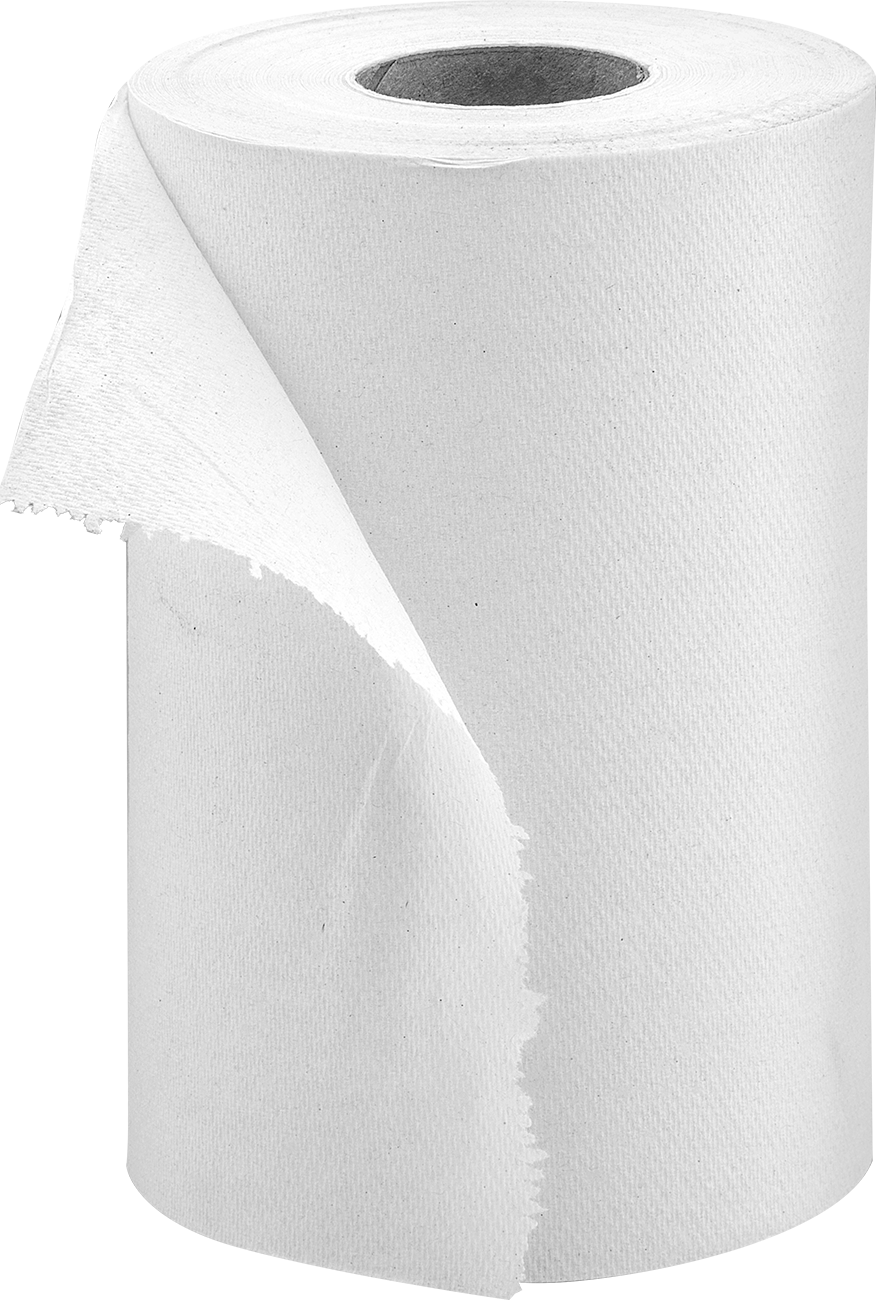 Sürekli Kağıt Havlu Ruloları, 8 inç Genişlik x 5-1/4 inç Çap x 350 Fit Uzunluk