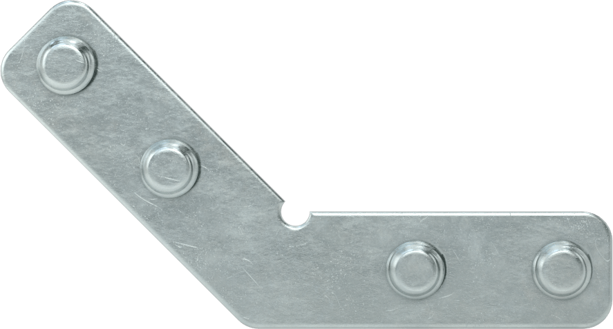 T-Yivli Çerçeve Yapısal Braket, Gönye Braketi, 1.5 inç için 45 Derece, 30 mm ve 40 mm Ray