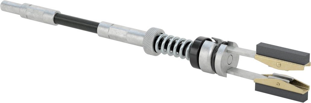 Kolay Ayarlı Sert Silindir Hon, 11/16" ila 2-1/2" Silindir İç Çapı için