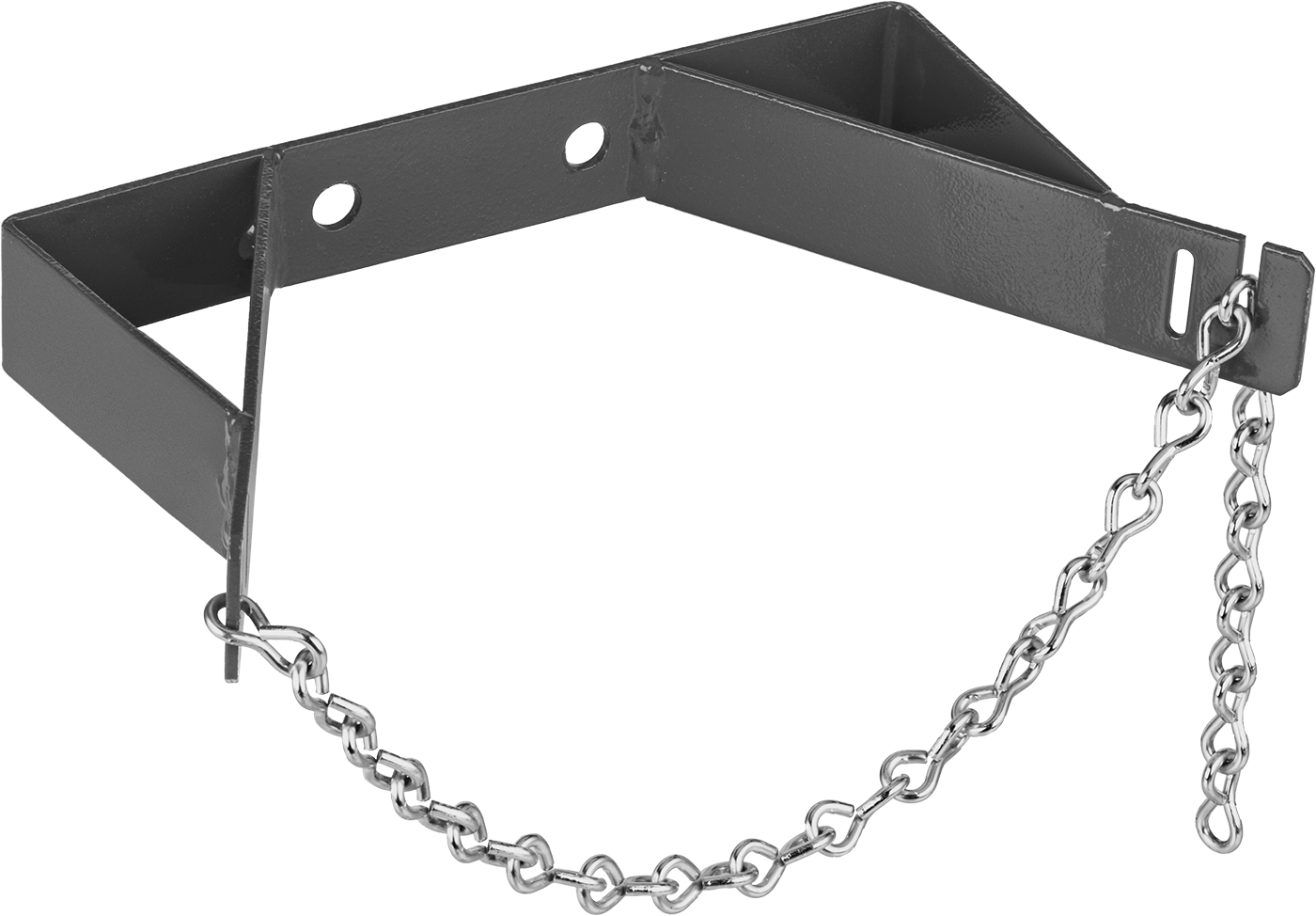 Silindir Rafı, Duvar Montajı, Boyalı Çelik, 11" Genişlik x 1-1/2" Yükseklik x 6" Derinlik — 1, Çelik, Duvar