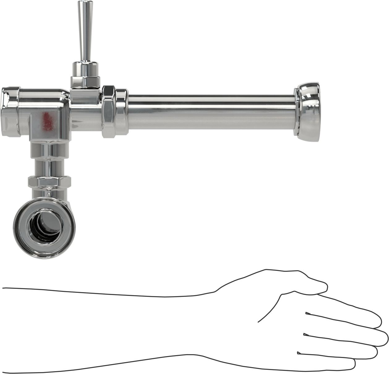 American Standard Sifon Valfi, Tuvalet için, 11-1/2" Mesafe, 1.28 Gpf, #6047121.002