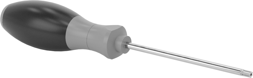 Kurcalamaya Dayanıklı Torx Tornavida, Ultra Grip, T25 Tahrik Boyutu — Standart, Sürücü, T25
