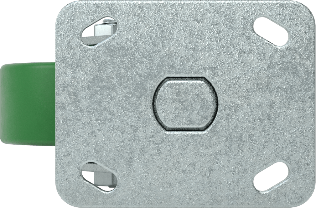 5" x 4" Montaj Plakalı Yüksek Kapasiteli Spartan Tekerlek, 5 inç Çapında Çelik Tekerlekli Döner Tekerlek