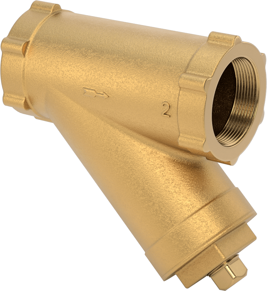 Orta Basınçlı Bronz Y-Süzgeç, 2 NPT