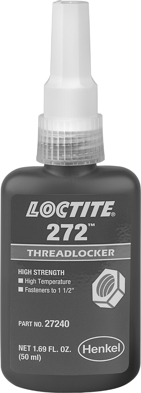 Yüksek Sıcaklık Diş Kilidi, Loctite® 272, 1.69 FL. oz