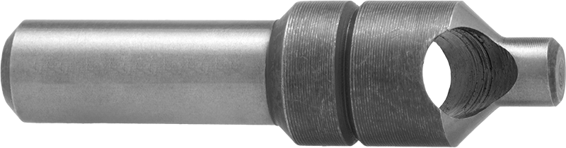Yivsiz Pürüzsüz Yüzeyli Havşa, Vidalar için Pilotlu, 1/4" ila 33/64" Delik için