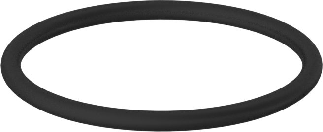 Kimyasallara Dayanıklı Viton® Floroelastomer O-Ring, 1/16 Kesirli Genişlik, Dash Numarası 022