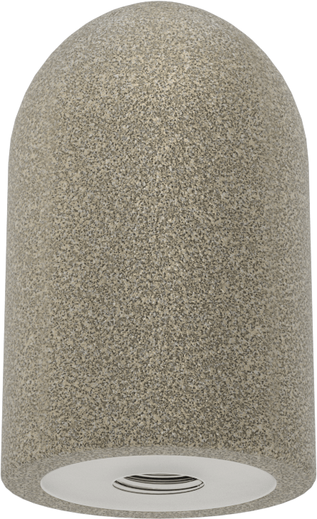 Düz Taşlayıcılar için Taşlama Konisi, Çelik için, 3/8"-24 Mil Deliği Boyutu, 2-1/2" Uzunluğunda Başlık, Mermi
