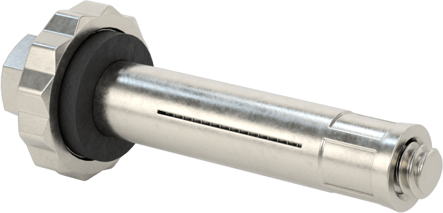 Altıgen Tahrikli Perçinler, 18-8 Paslanmaz Çelik, 5/16" Altıgen Genişlik, 0.062"-0.25" Malzeme Kalınlığı için