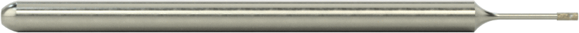 Metaller için Uzun Ömürlü Taşlama Ucu, 1/8" Şaft Çapı, 0.03" Baş Çapı, 0.08 inç Baş Uzunluğu