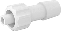 Hava ve Su için Plastik Luer Lock Tüp Bağlantısı, Naylon Tapalar, Tırnaklı