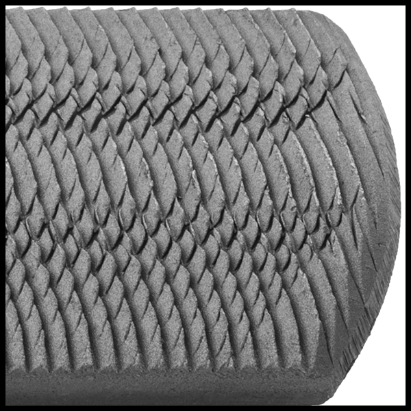 Yarım Yuvarlak Törpü, 8" Uzunluk x 7/8" Genişlik x 3/16" Kalınlık