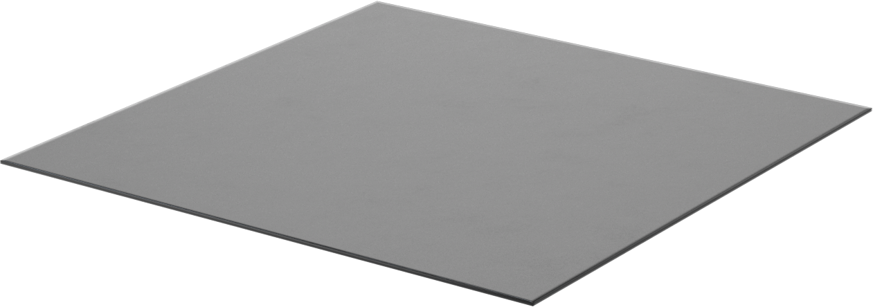 Kimyasallara Dayanıklı Viton® Conta Levhası, 12" X12" X1/16"